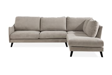 Trend Lyx 4-personers Højrevendt L-formet Chaiselongsofa i Stof