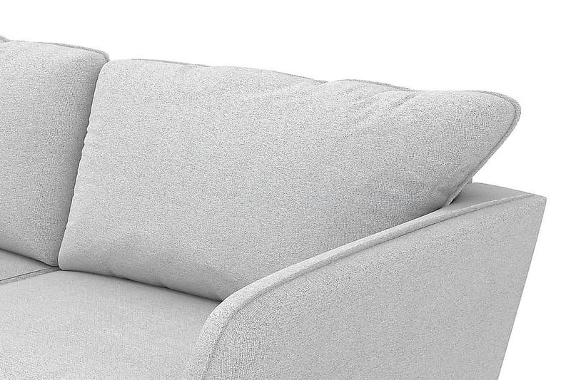 Trend Lyx 4-personers Venstrevendt L-formet Chaiselongsofa i Stof - Lysegrå - Møbler - Sofaer - Sofa med chaiselong