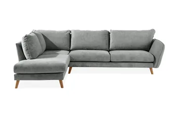 Trend Lyx 4-personers Venstrevendt L-formet Chaiselongsofa i Stof