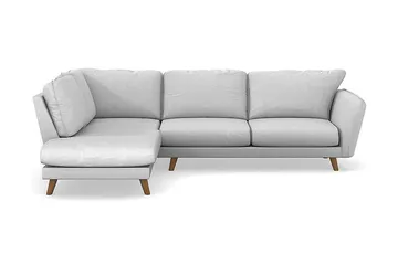 Trend Lyx 4-personers Venstrevendt L-formet Chaiselongsofa i Stof