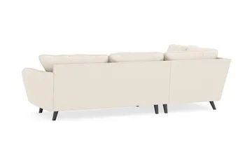 Trend Lyx 4-personers Venstrevendt L-formet Chaiselongsofa i Manchester - Beige - Møbler - Sofaer - Sofa med chaiselong