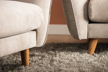 Trend Lyx 4-personers Venstrevendt L-formet Chaiselongsofa i Stof - Beige - Møbler - Sofaer - Sofa med chaiselong