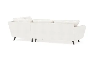 Trend Lyx Chaiselongsofa Højre - Hvid - Møbler - Sofaer - Sofa med chaiselong