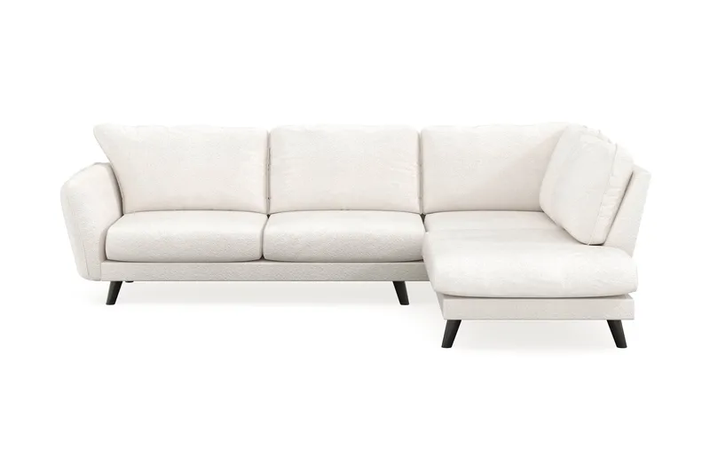 Trend Lyx Chaiselongsofa Højre, Hvid