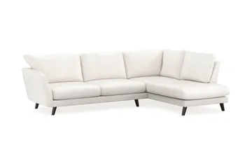 Trend Lyx Chaiselongsofa Højre - Hvid - Møbler - Sofaer - Sofa med chaiselong