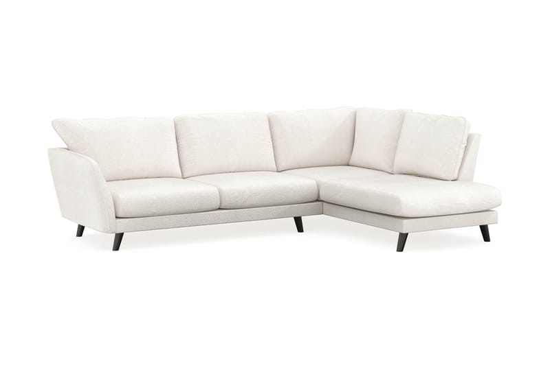Trend Lyx Chaiselongsofa Højre - Hvid - Møbler - Sofaer - Sofa med chaiselong