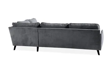 Trend Lyx Chaiselongsofa Højre - Mørkegrå - Møbler - Sofaer - Sofa med chaiselong