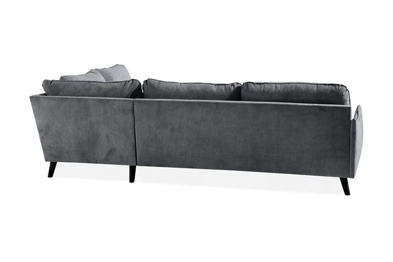 Trend Lyx Chaiselongsofa Højre - Mørkegrå - Møbler - Sofaer - Sofa med chaiselong - 4 personers sofa med chaiselong