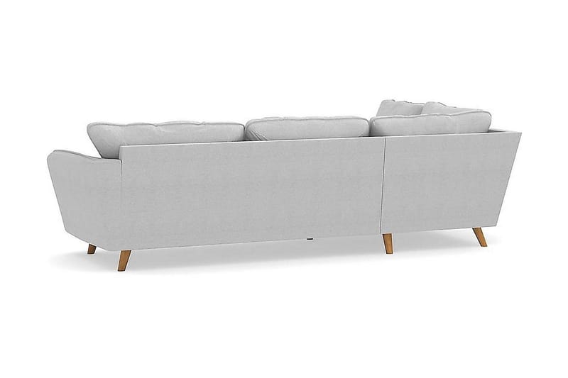 Trend Lyx Chaiselongsofa Venstre - Lysegrå - Sofa med chaiselong - 4 personers sofa med chaiselong