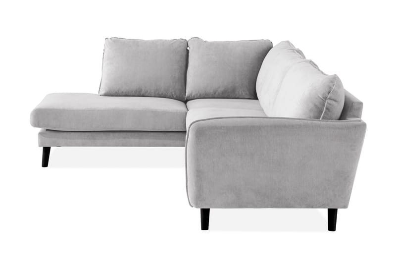 Trend Lyx Chaiselongsofa Venstre - Lysegrå - Møbler - Sofaer - Sofa med chaiselong - 4 personers sofa med chaiselong