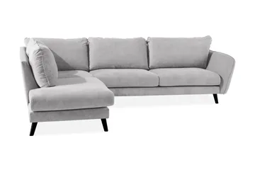 Trend Lyx Chaiselongsofa Venstre - Lysegrå - Møbler - Sofaer - Sofa med chaiselong