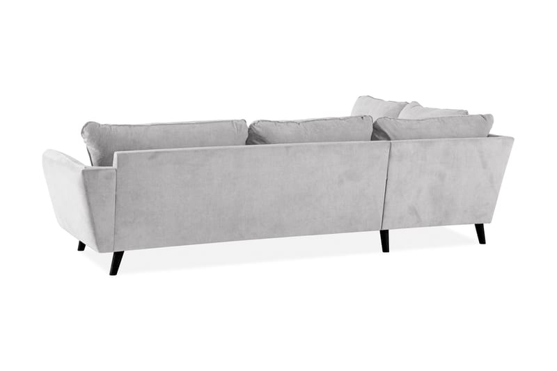 Trend Lyx Chaiselongsofa Venstre - Lysegrå - Møbler - Sofaer - Sofa med chaiselong - 4 personers sofa med chaiselong
