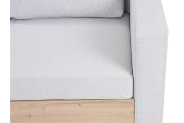Truro Højre L-formet Sofa med Chaiselong i Kunstlæder med Træramme - Sort - Møbler - Sofaer - Sofa med chaiselong