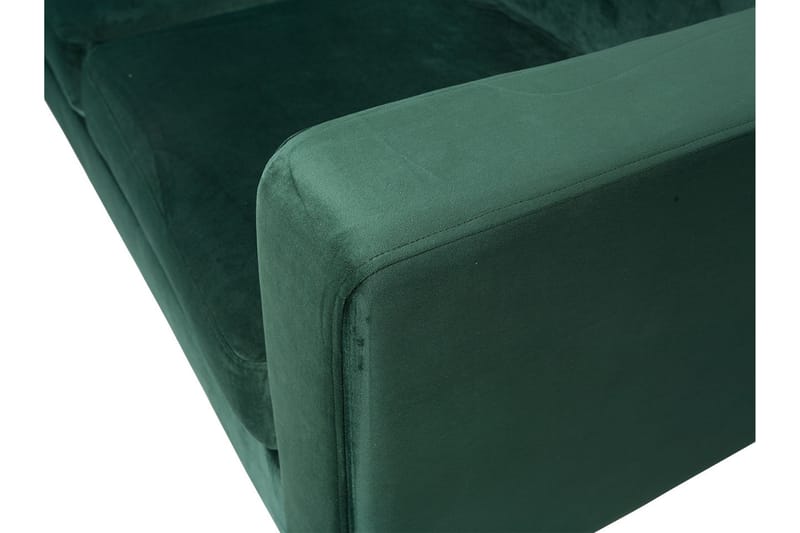 Truro Hjørnesofa Chaiselong Højre - Mørkegrøn - Sofa med chaiselong - 4 personers sofa med chaiselong