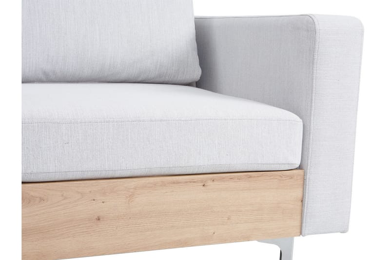 Truro Hjørnesofa - Hvid - Sofa med chaiselong - Lædersofaer - 4 personers sofa med chaiselong