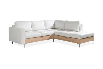 Truro Hjørnesofa - Hvid - Møbler - Sofaer - Sofa med chaiselong