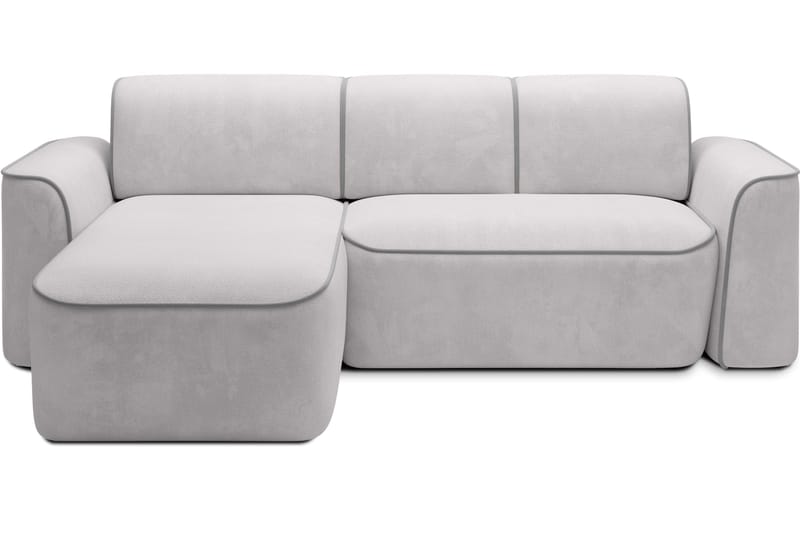 Ume 4-personers Sofa med Chaiselong, Grå