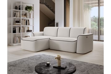 Ume 4-personers Sofa med Divan - Hvid - Møbler - Sofaer - Sofa med chaiselong