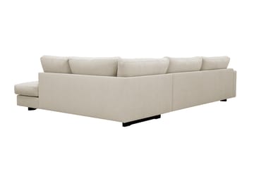 Valencia Ekstra Dyb 4-personers Sofa med Chaiselong Højre - Beige - Møbler - Sofaer - Sofa med chaiselong