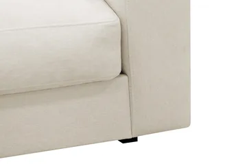 Valencia Ekstra Dyb 4-personers Sofa med Chaiselong Venstre - Beige - Møbler - Sofaer - Sofa med chaiselong