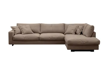 Valencia Ekstra Dyb 4-personers Sofa med Chaiselong Højre