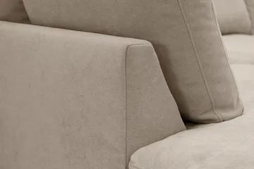 Valencia Ekstra dyb 4-personers sofa med chaiselong venstre - Brun - Møbler - Sofaer - Sofa med chaiselong
