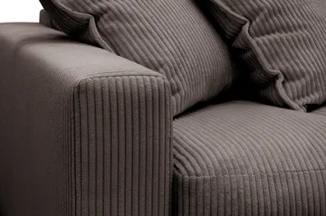 Valencia Ekstra Dyb 4-personers Sofa med Chaiselong Højre - Taupe - Møbler - Sofaer - Sofa med chaiselong