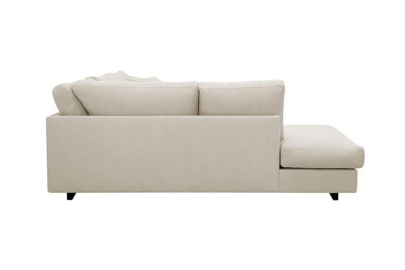 Valencia Ekstra Dyb 4-personers Sofa med Chaiselong Venstre - Beige - Møbler - Sofaer - Sofa med chaiselong