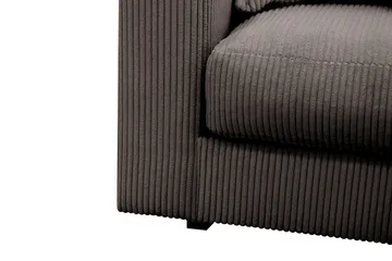 Valencia Ekstra Dyb 4-personers Sofa med Chaiselong Højre - Taupe - Møbler - Sofaer - Sofa med chaiselong