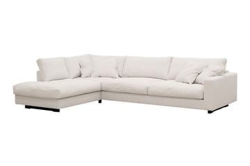 Valencia Ekstra Dyb 4-personers Sofa med Chaiselong Venstre - Offwhite - Møbler - Sofaer - Sofa med chaiselong