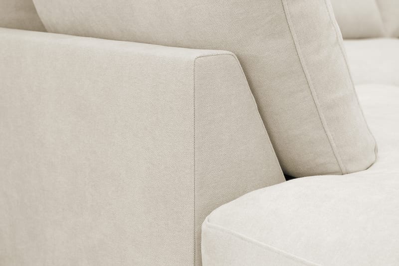 Valencia Ekstra Dyb 4-personers Sofa med Chaiselong Venstre - Beige - Møbler - Sofaer - Sofa med chaiselong