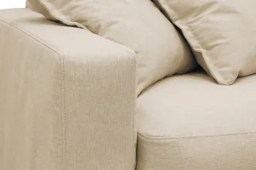 Valencia ekstra dyb 4-personers sofa med chaiselong til højre - Beige - Møbler - Sofaer - Sofa med chaiselong