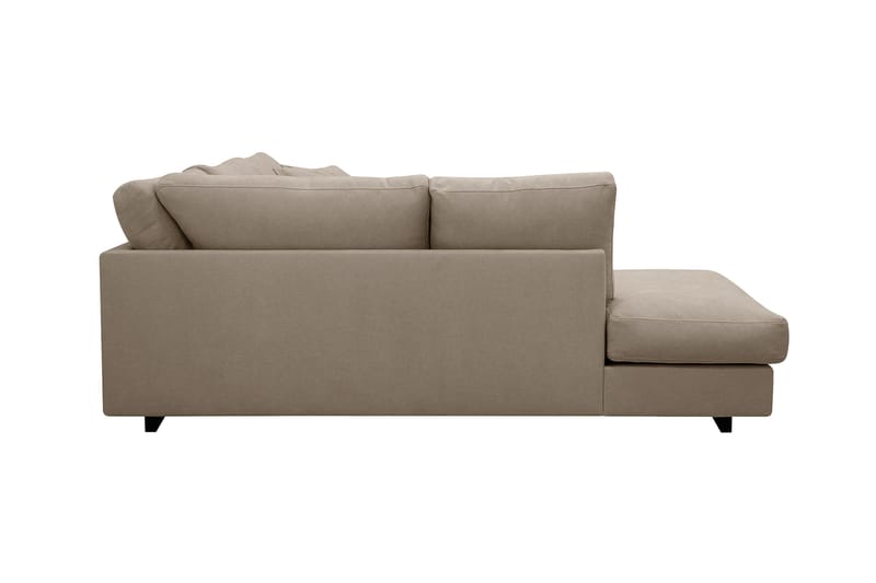 Valencia Ekstra Dyb 4-personers Sofa med Chaiselong Venstre - Brun - Møbler - Sofaer - Sofa med chaiselong
