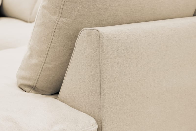 Valencia Ekstra dyb 4-personers sofa med chaiselong højre - Beige - Møbler - Sofaer - Sofa med chaiselong