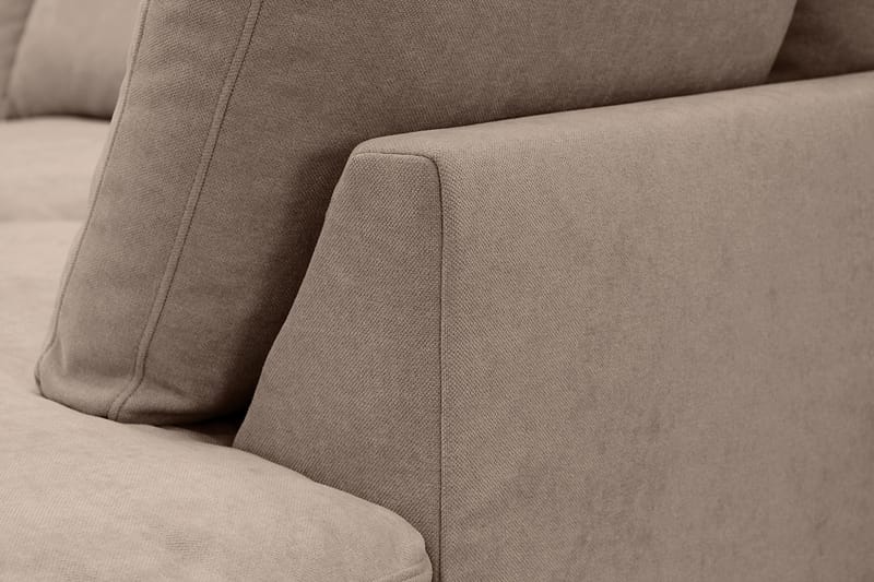 Valencia ekstra dyb 4-personers sofa med chaiselong til højre - Mørkebrun - Møbler - Sofaer - Sofa med chaiselong