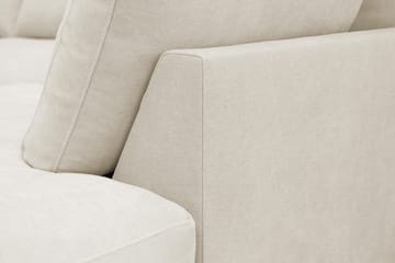 Valencia Ekstra Dyb 4-personers Sofa med Chaiselong Højre - Beige - Møbler - Sofaer - Sofa med chaiselong
