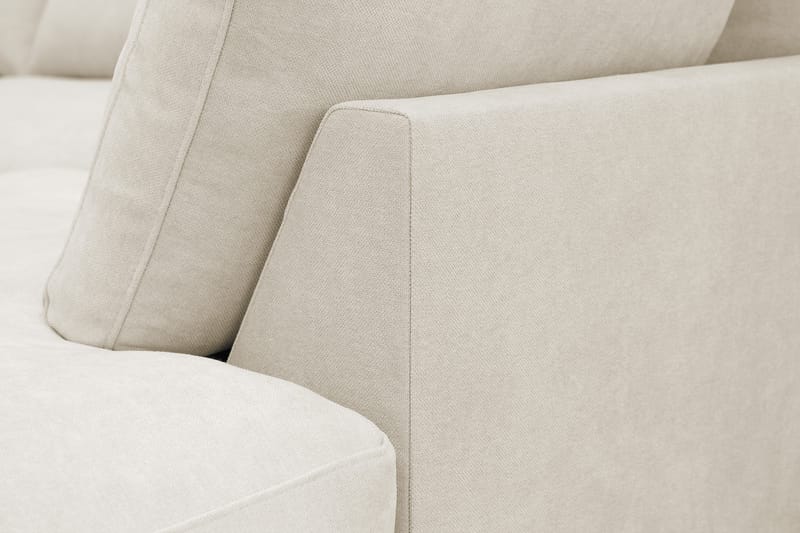 Valencia Ekstra Dyb 4-personers Sofa med Chaiselong Højre - Beige - Møbler - Sofaer - Sofa med chaiselong