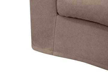 Valencia ekstra dyb 4-personers sofa med chaiselong til højre - Mørkebrun - Møbler - Sofaer - Sofa med chaiselong