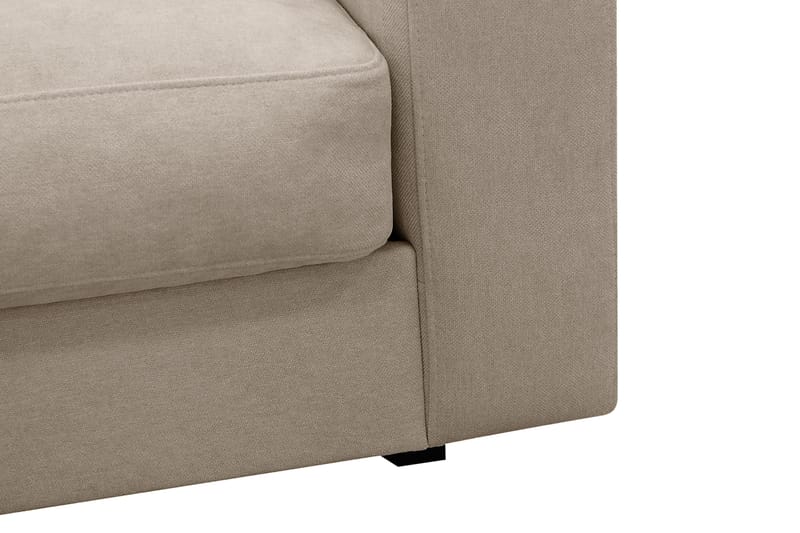 Valencia Ekstra Dyb 4-personers Sofa med Chaiselong Venstre - Brun - Møbler - Sofaer - Sofa med chaiselong