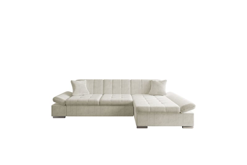 Vananda Sofa med Divan 3-seter, Beige