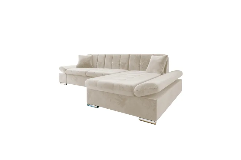 Vananda Soffa med Divan 3-personers - Beige - Møbler - Sofaer - Sofa med chaiselong