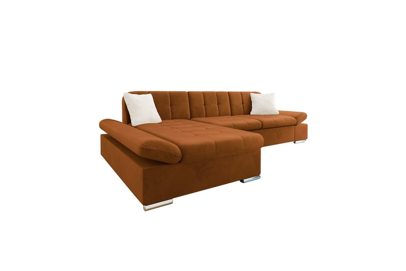 Vananda Soffa med Divan 3-personers - Orange - Møbler - Sofaer - Sofa med chaiselong