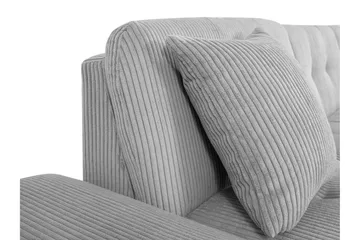 Vananda Soffa med Divan 3-personers - Sort - Møbler - Sofaer - Sovesofaer - Sovesofa chaiselong
