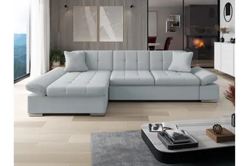 Vananda Soffa med Divan 3-personers - Blå - Møbler - Sofaer - Sovesofaer - Sovesofa chaiselong