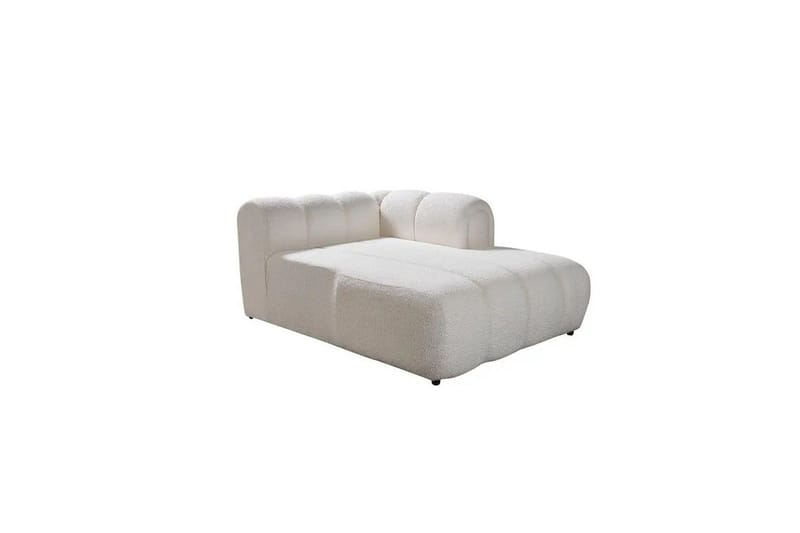 Varrel Sofa med divan 3-personers - Hvid - Møbler - Sofaer - Sofa med chaiselong