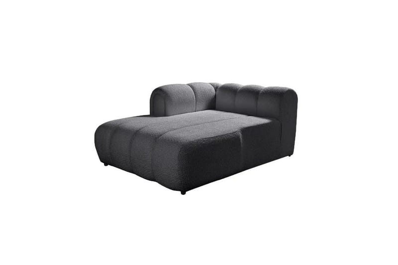 Varrel Sofa med divan 3-personers - Mørkegrå - Møbler - Sofaer - Sofa med chaiselong
