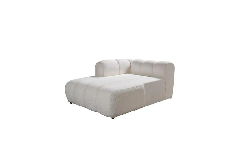 Varrel Sofa med divan 3-personers - Hvid - Møbler - Sofaer - Sofa med chaiselong