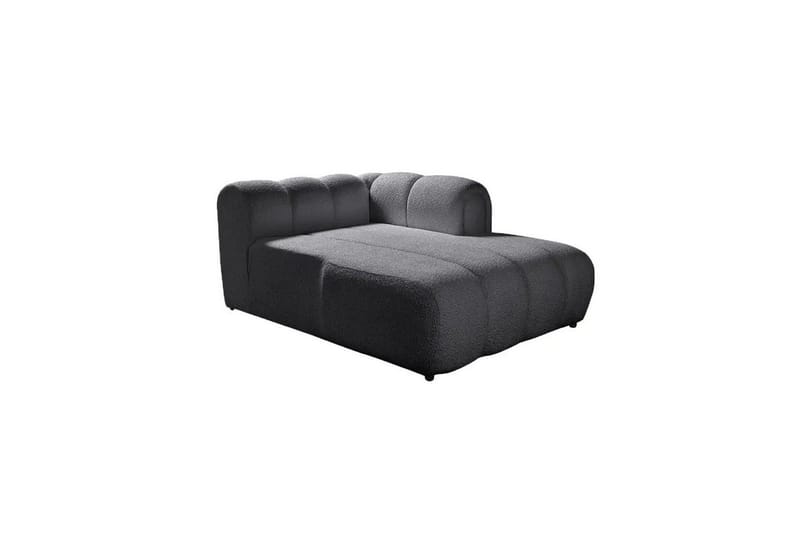 Varrel Sofa med divan 3-personers - Mørkegrå - Møbler - Sofaer - Sofa med chaiselong