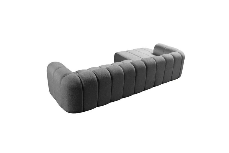 Varrel Sofa med divan 3-personers - Grå - Møbler - Sofaer - Sofa med chaiselong