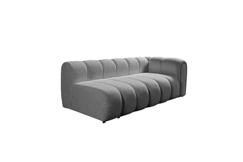 Varrel Sofa med divan 3-personers - Grå - Møbler - Sofaer - Sofa med chaiselong